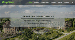 Desktop Screenshot of deepgreen-development.com