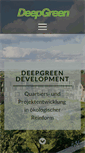 Mobile Screenshot of deepgreen-development.com